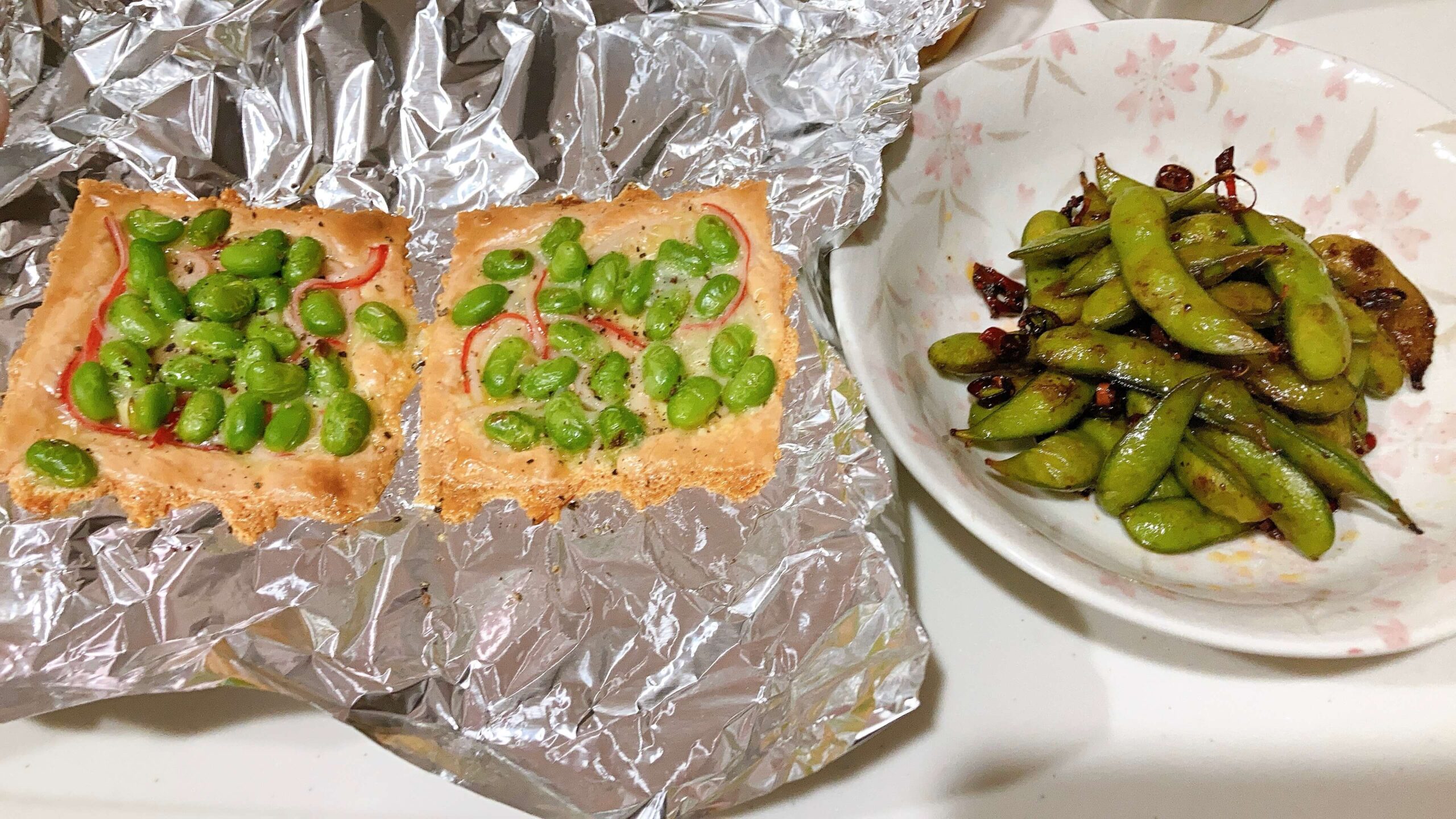 おつまみに最適 夫婦で食材アレンジバトル 枝豆編 コーヒー飲料の秘密基地